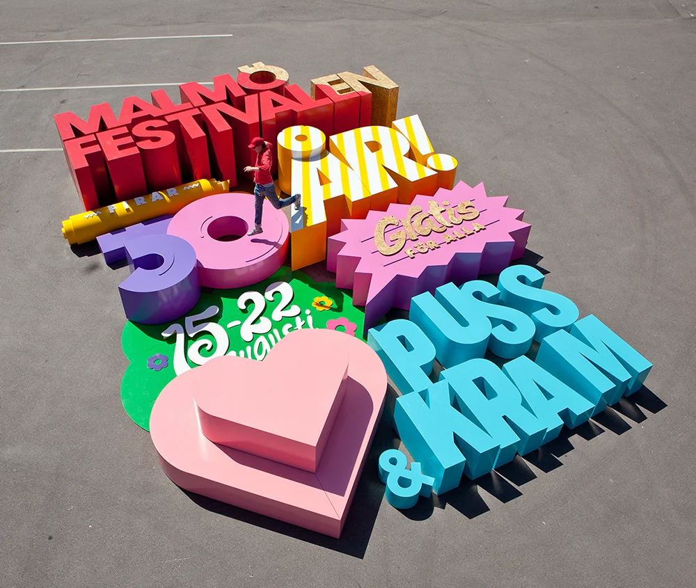  Scandinavian Malmo Festival Artwork 