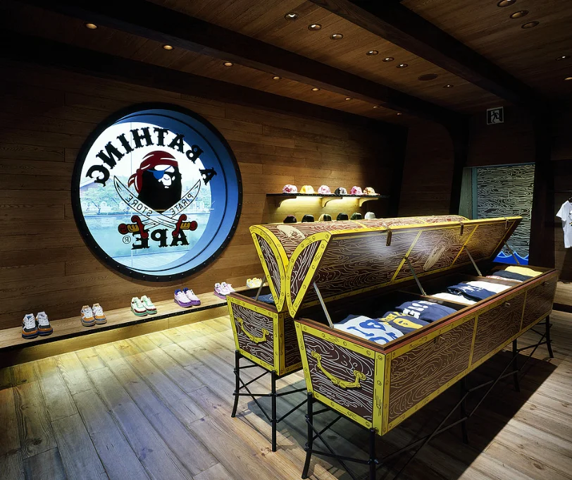  Bathing Ape Pirate Store in Karuizawa by Wonderwall 