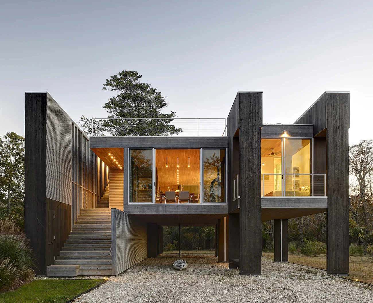Northwest Harbor House by Bates Masi + Architects in New York