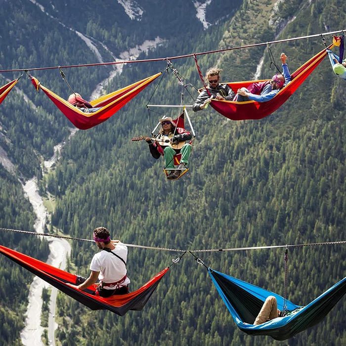 Bucket List No. 6: Stroll, Strum or Sleep your way along a Tightrope across the Italian Alps