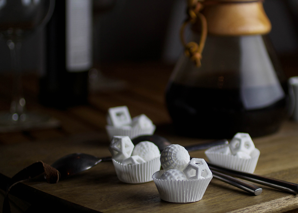  3D Sugar Cube Printing at The Sugar Lab in Los Angeles, California 