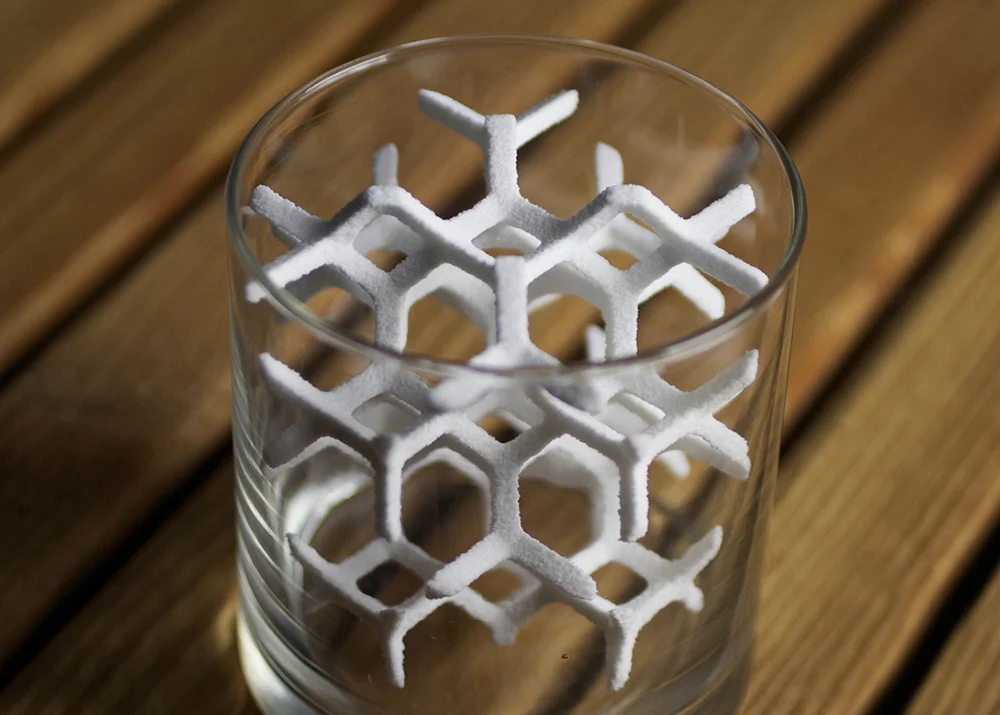  3D Sugar Cube Printing at The Sugar Lab in Los Angeles, California 
