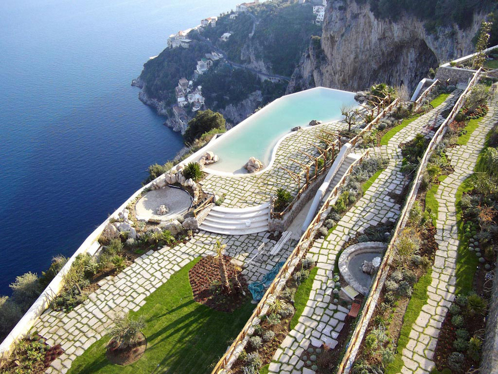 Monastero Santa Rosa Hotel & Spa in Amalfi Coast, Italy.