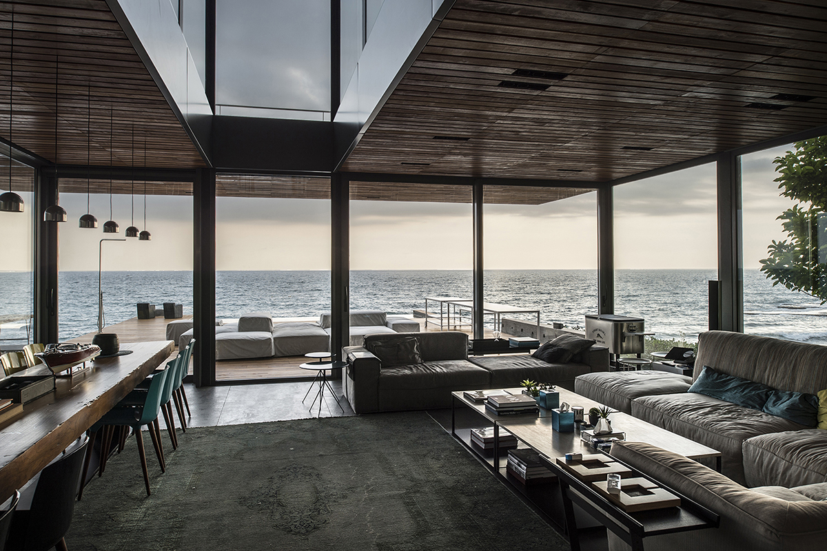 Amchit Residence by BLANKPAGE Architects in Lebanon.