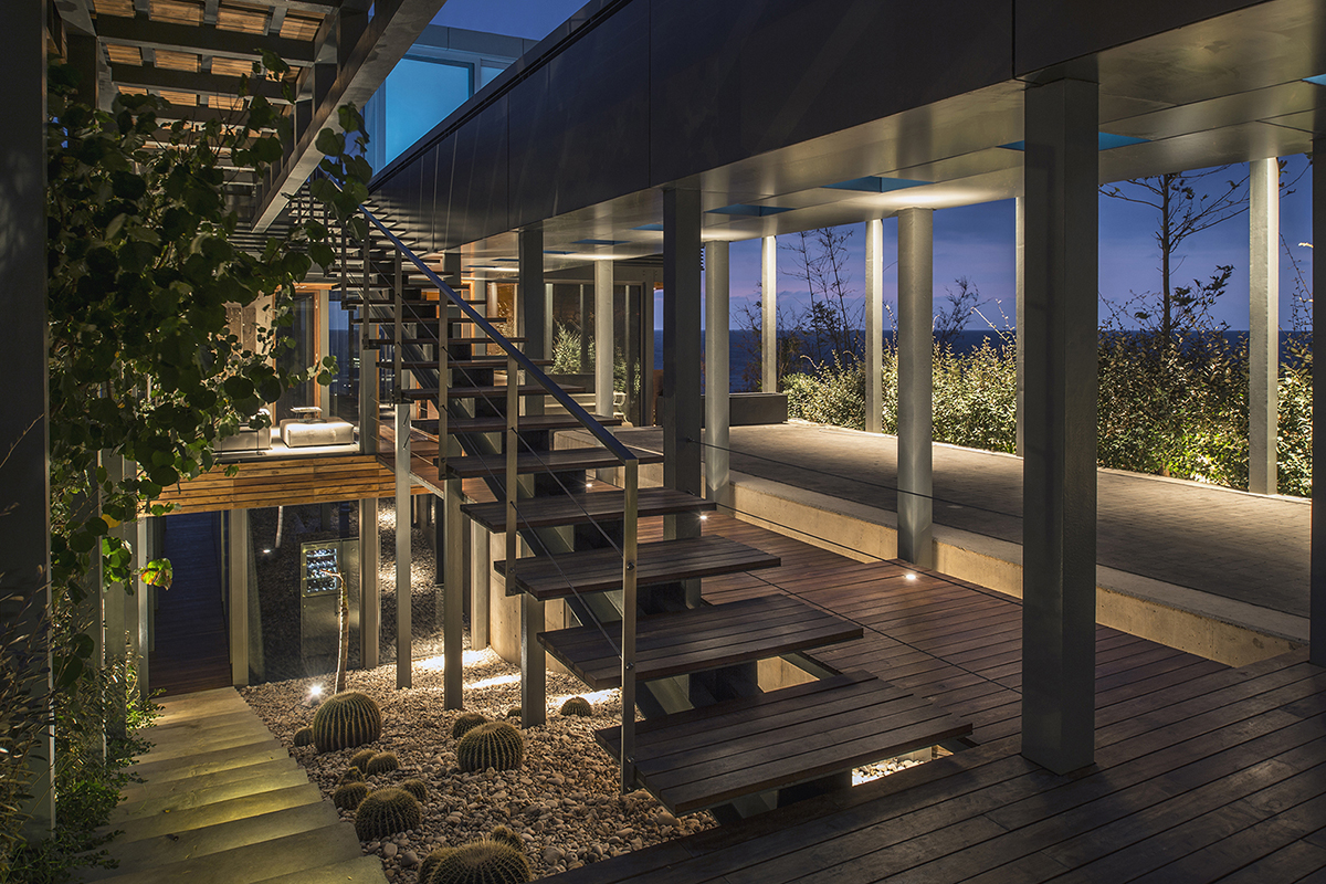 Amchit Residence by BLANKPAGE Architects in Lebanon.