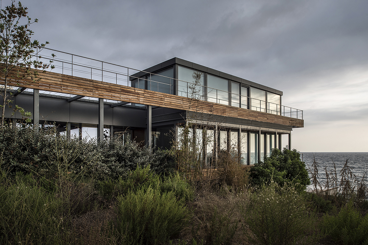Amchit Residence by BLANKPAGE Architects in Lebanon.