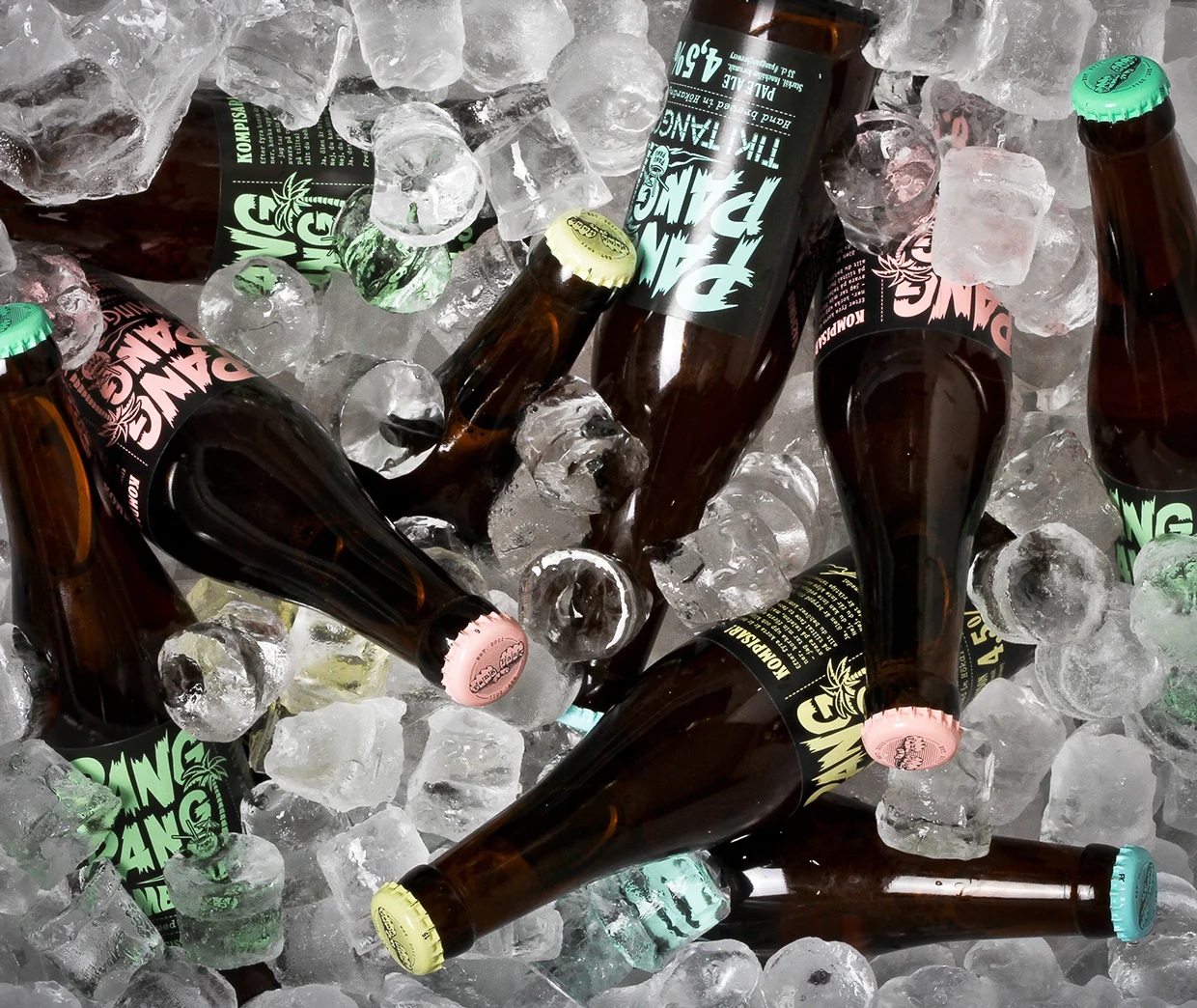 PangPang Brewery in Stockholm packaging design by Snask