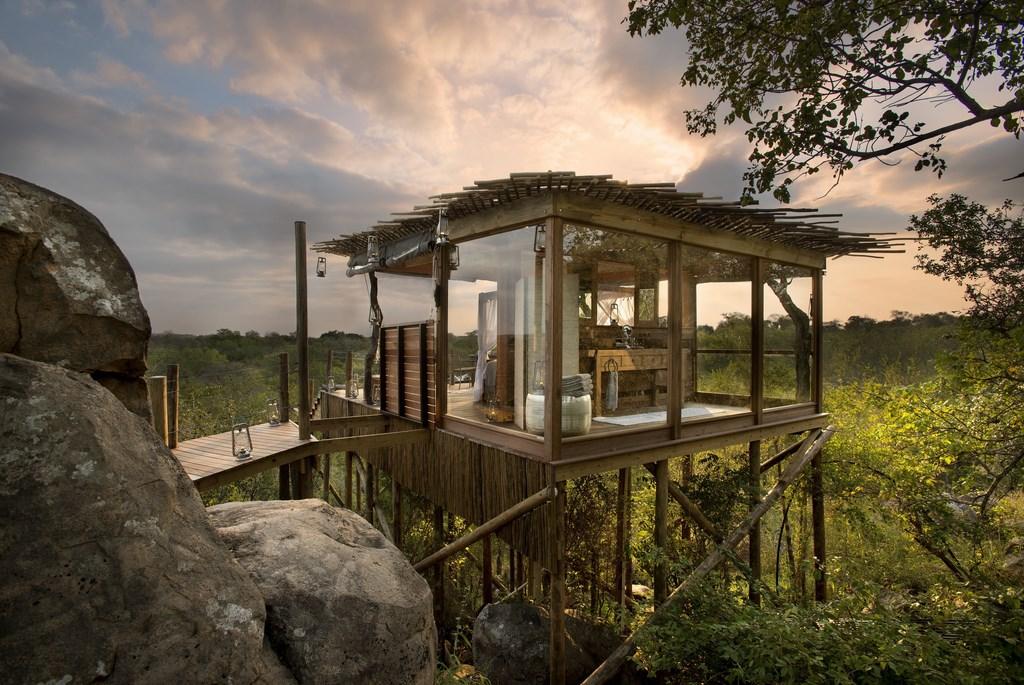Glass Suite at Lion Sands Game Reserve