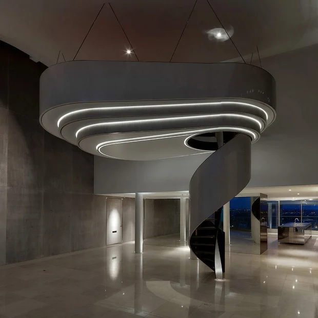  modern spaces with amazing stairs 