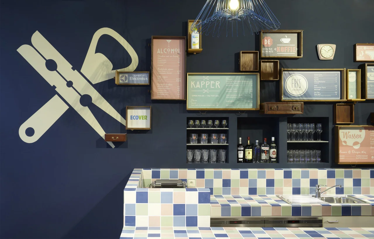 A Beer With Your Laundry at Wasbar Ghent by Pinkeye