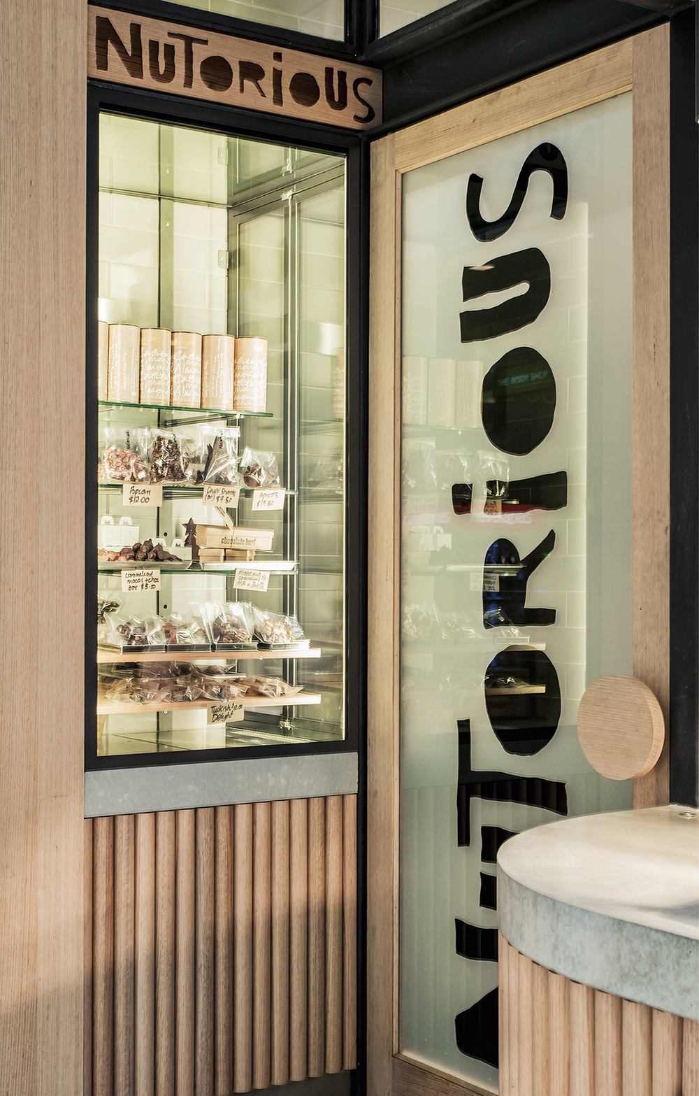  Nutorious shop in Sydney designed by Luchetti Krelle 