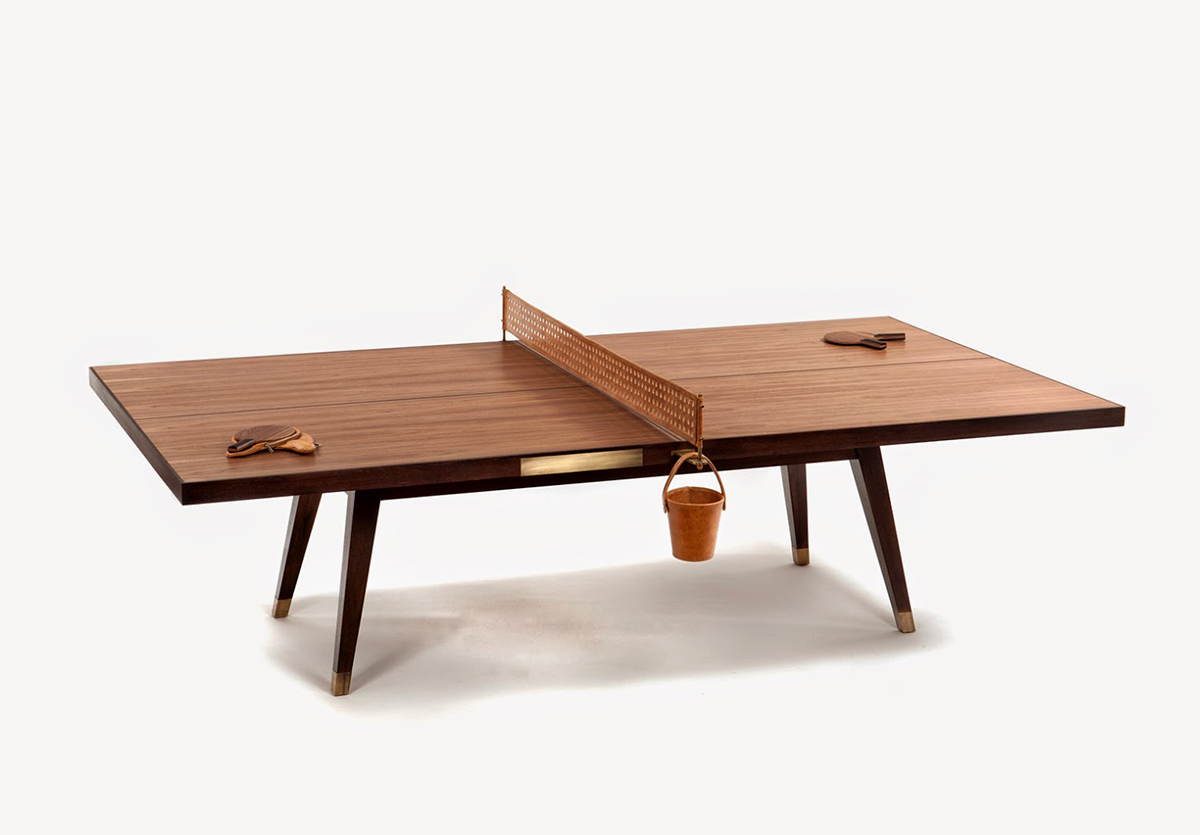 Lets Bounce Wood Ping Pong Table By Etel Knstrct