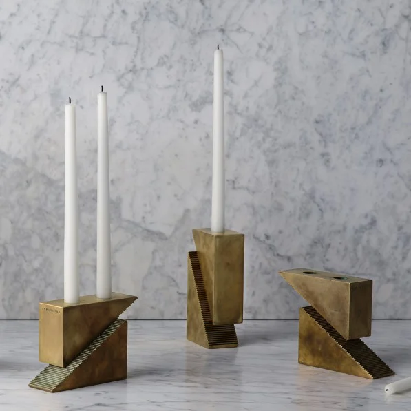 Geometric Changeability: Candle Blocks by Apparatus Studio