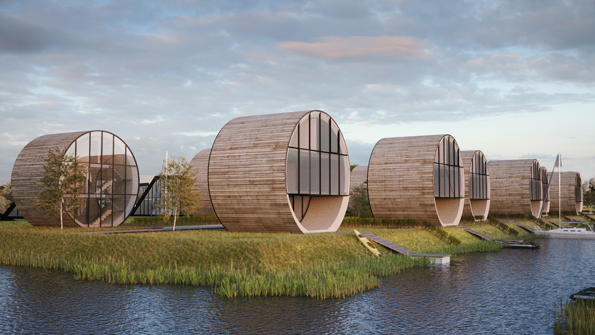  Rolling Homes architecture concept by DO Architects 