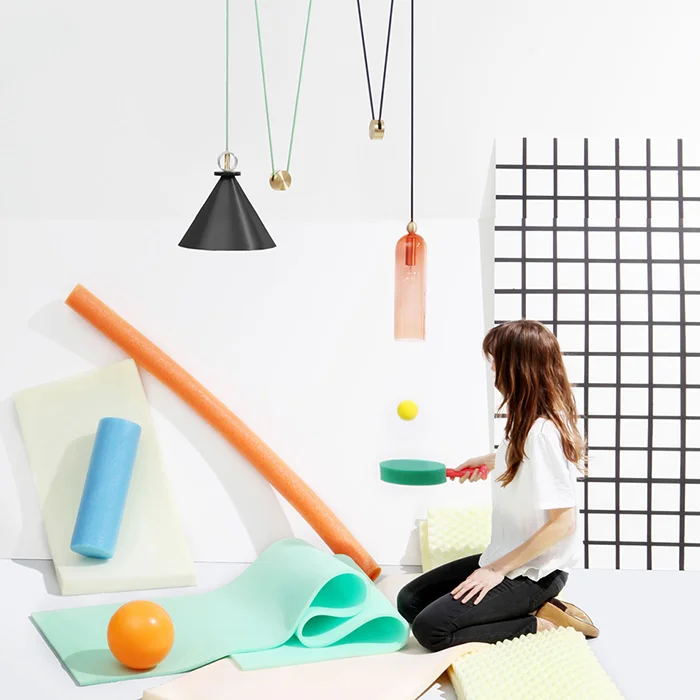 Shape Up Chandelier by Ladies & Gentlemen