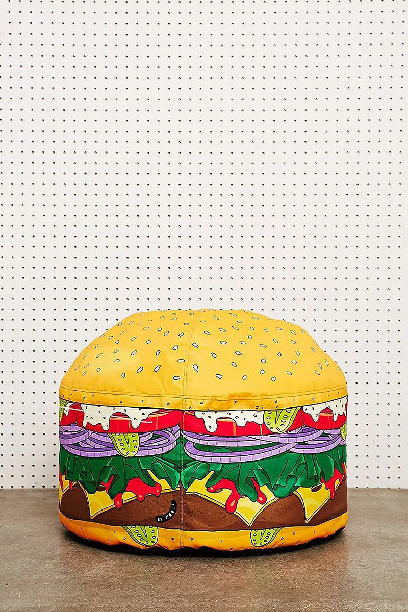  Woouf hamburger, ice cream, donuts and more creative bean bags seating 