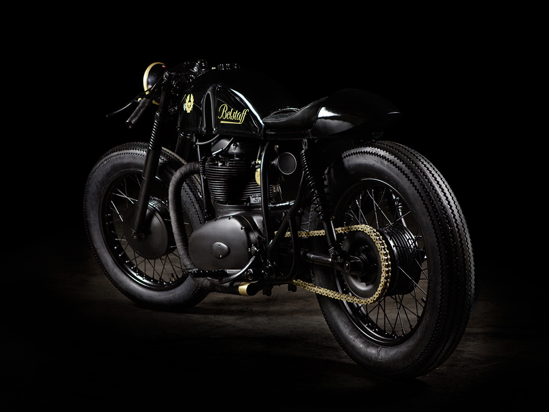  Belstaff BSA A65 1964 Cafe Racer Motorcycle 