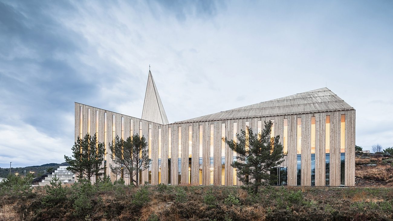  Church of Knarvik in Norway by Reiulf Ramstad Arkitektur 