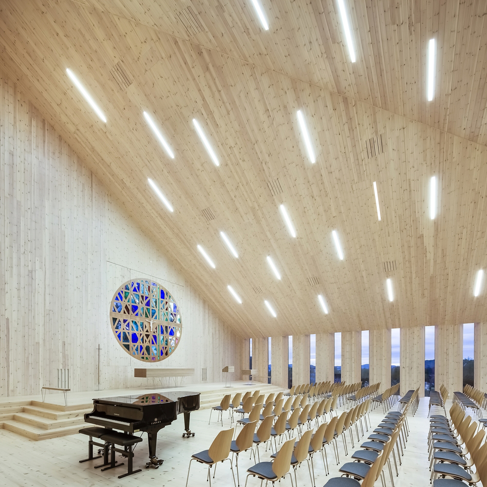  Church of Knarvik in Norway by Reiulf Ramstad Arkitektur 
