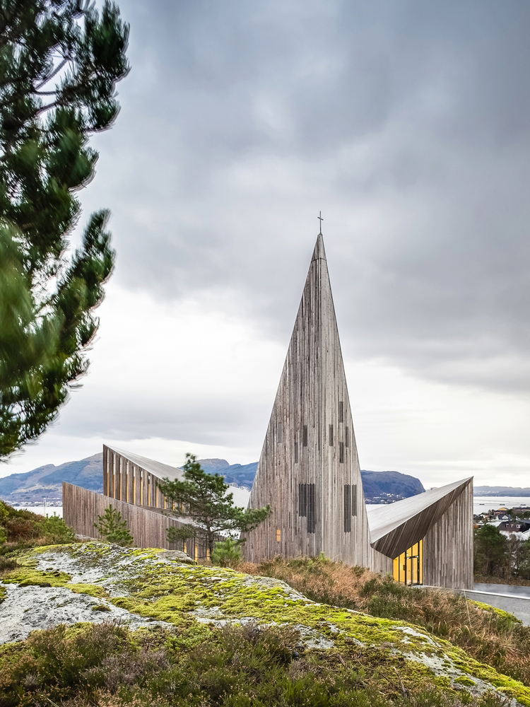  Church of Knarvik in Norway by Reiulf Ramstad Arkitektur 