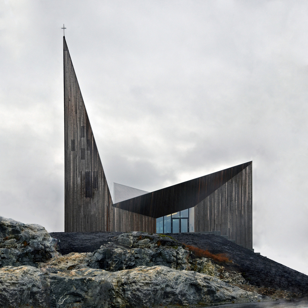  Church of Knarvik in Norway by Reiulf Ramstad Arkitektur 