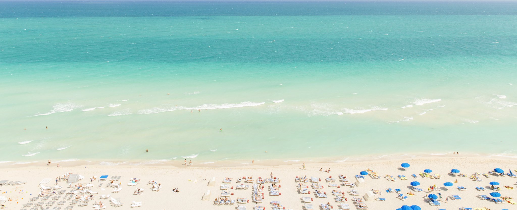  Beach view from Soho Beach House, Miami, FL 