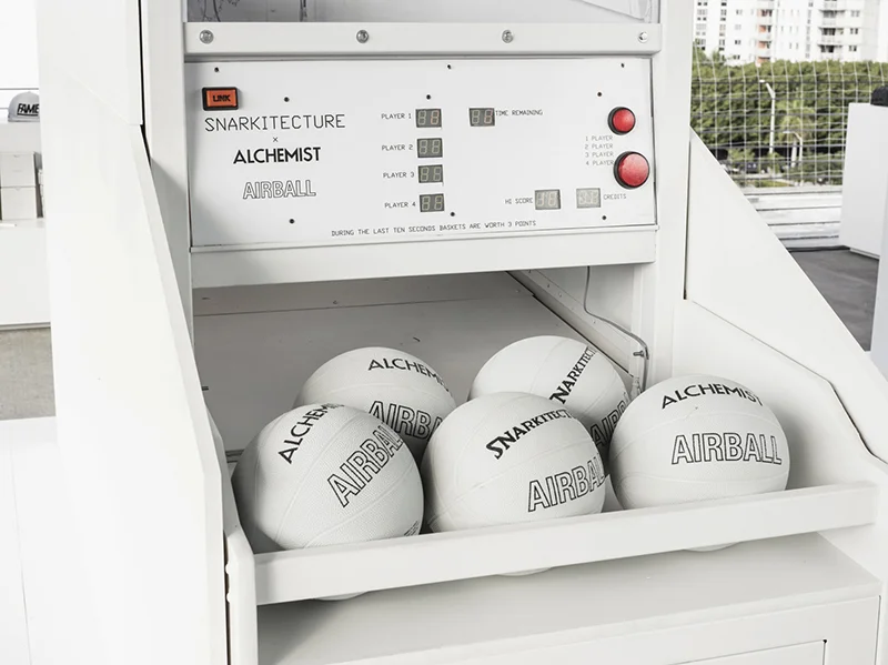  Airball Art Installation by Snarkitecture and Alchemist for Art Basel 2014 