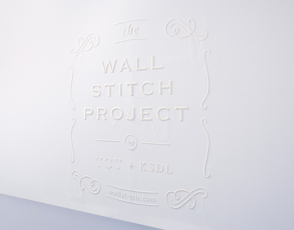  WALL STITCH Project by YOY &amp; K’s Design Lab 