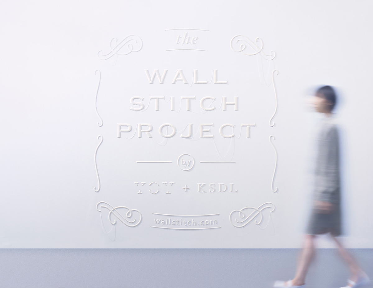  WALL STITCH Project by YOY &amp; K’s Design Lab 