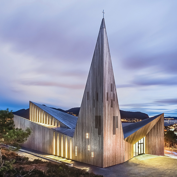 Church of Knarvik, by Reiulf Ramstad Arkitekter