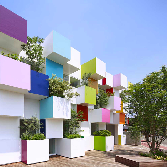 Sugamo Shinkin Bank by Emmanuelle Moureaux Architecture