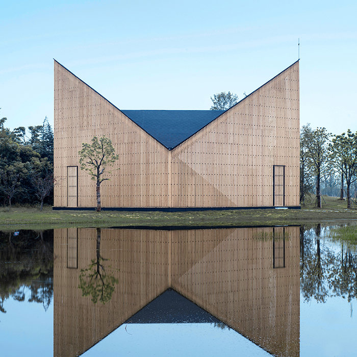 Nanjing Wanjing Garden Chapel by AZL Architects