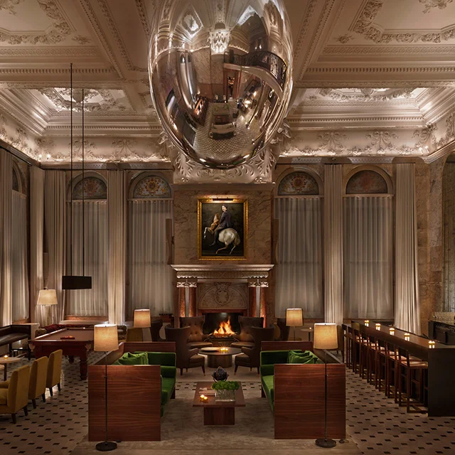 Berners Tavern at London Edition Hotel by Yabu Pushelberg