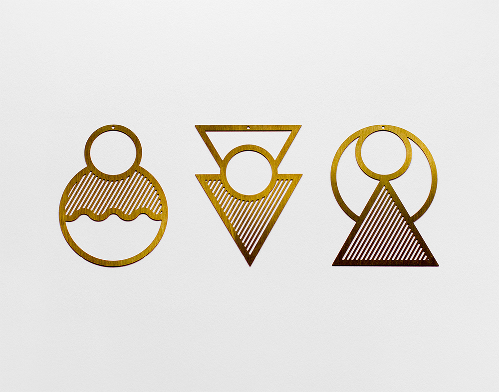  Modern Christmas ornaments by Danish designer Kristina Krogh