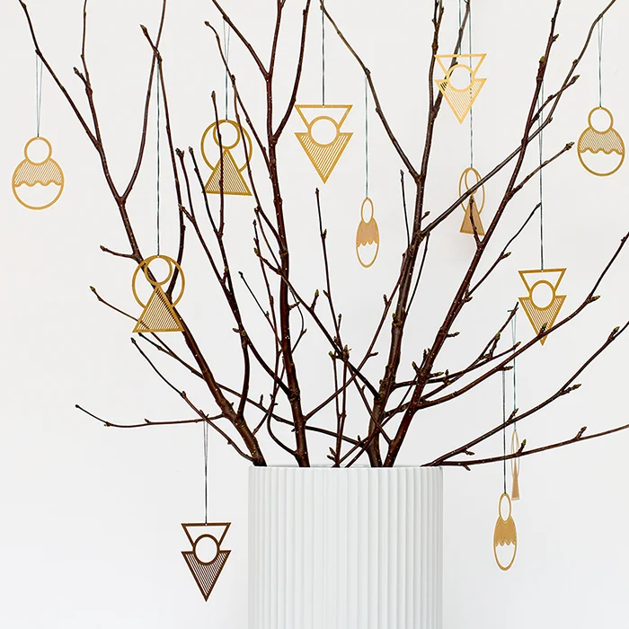 Christmas Year Around: Modern Christmas ornaments by Kristina Krogh
