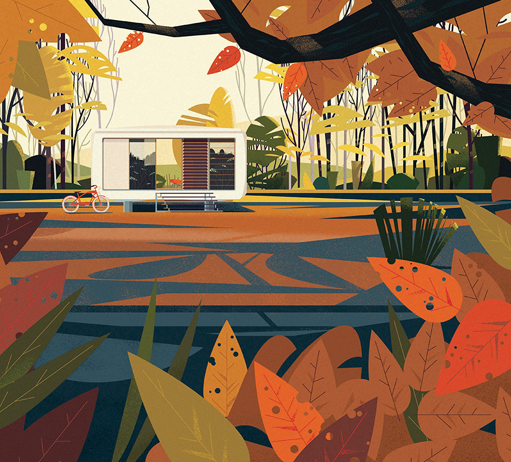  The Outsiders: Cabins, Illustrated by Cruschiform Art 