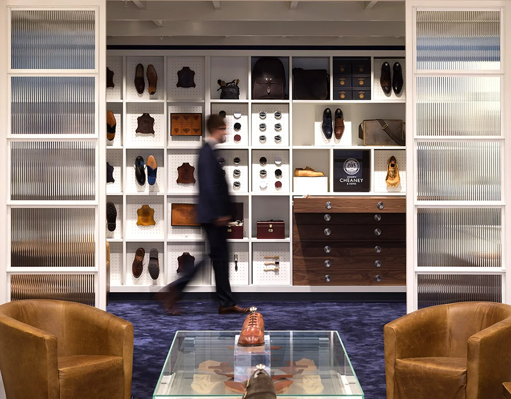  Joseph Cheaney &amp; Sons’ Jermyn Street Store by Checkland Kindleysides 