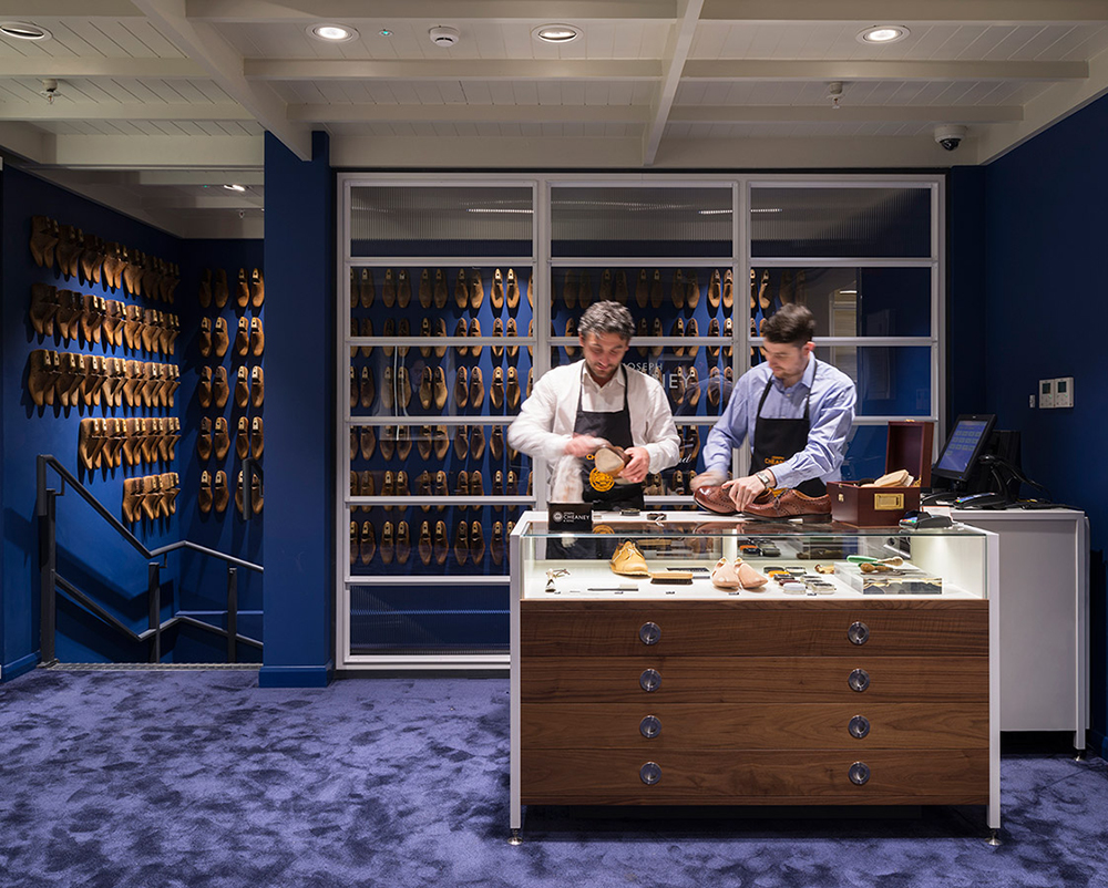  Joseph Cheaney &amp; Sons’ Jermyn Street Store by Checkland Kindleysides 