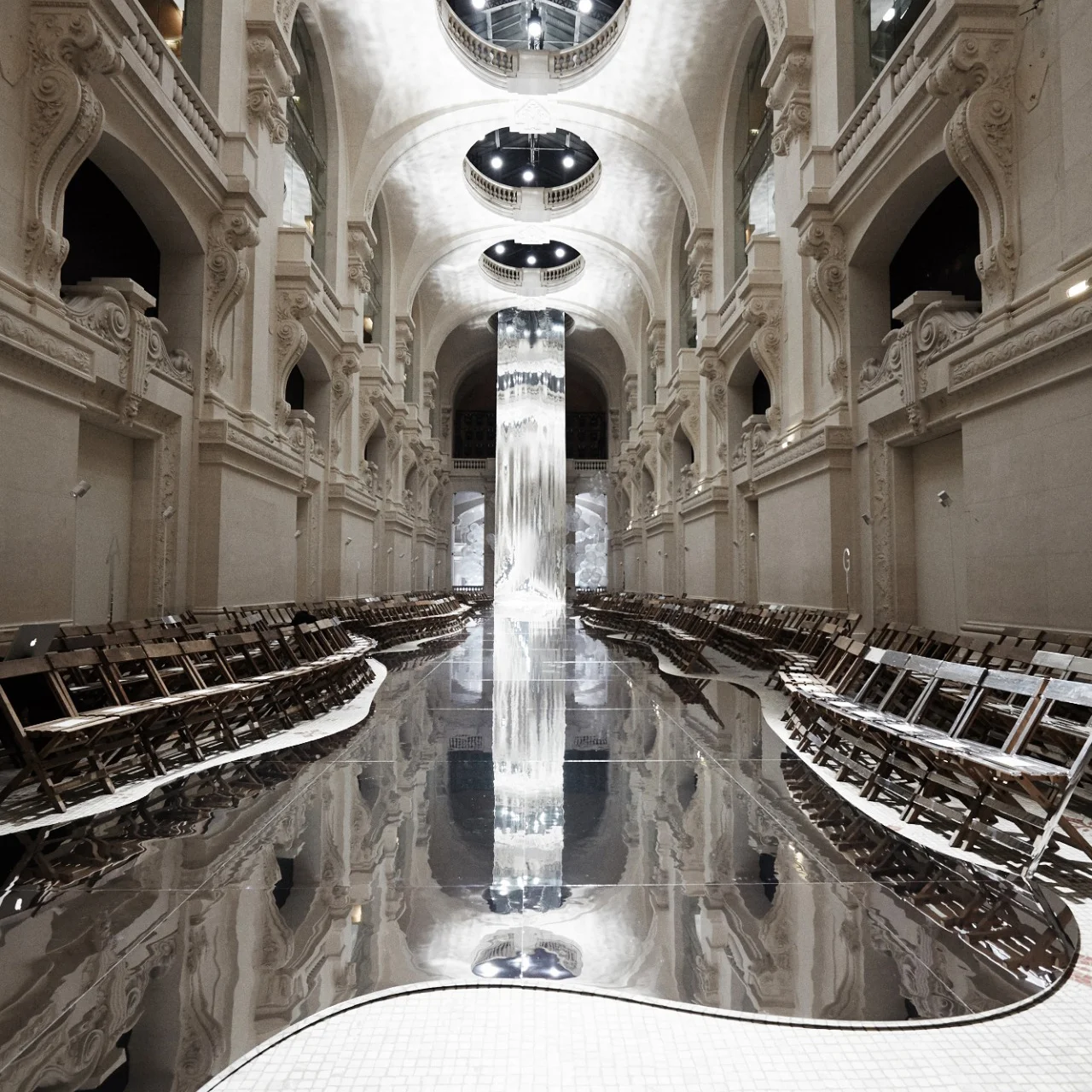 Bureau Betak Dresses the MUSÉE DES ARTS DÉCORATIFS for Berluti's Paris Runway