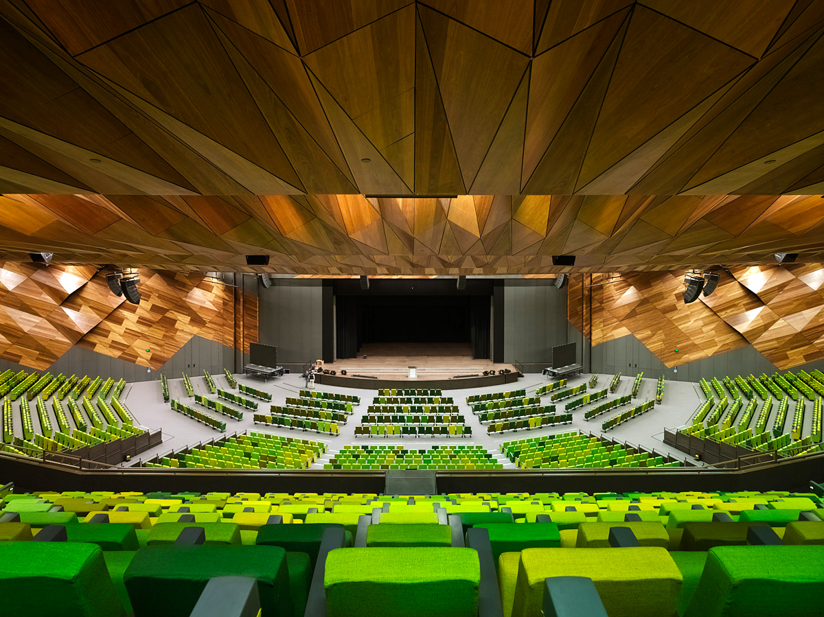 Melbourne Convention and Exhibition Centre by Woods Bagot.