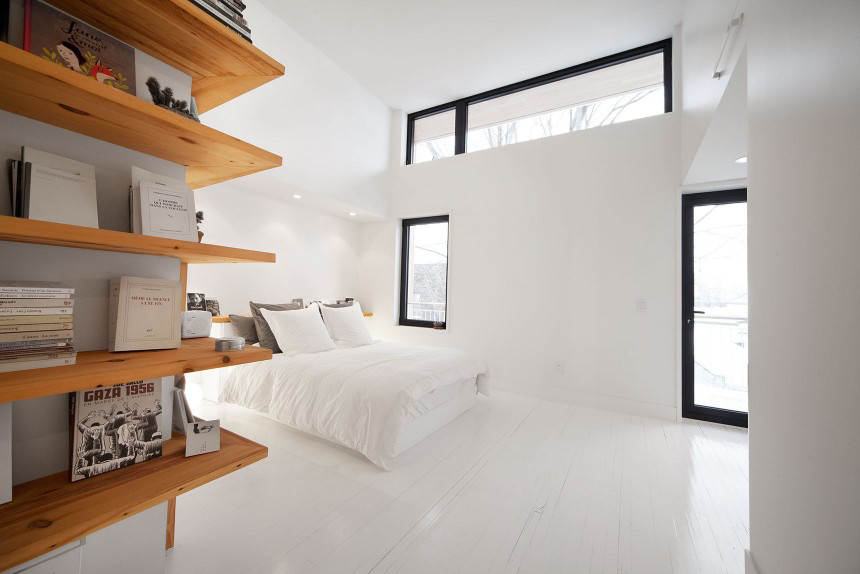 Juliette aux combles: A Plateau Mont-Royal Renovation by L. Mcomber