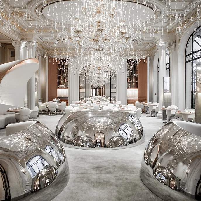 Energy of Opposition: Redesigning the Hôtel Plaza Athénée