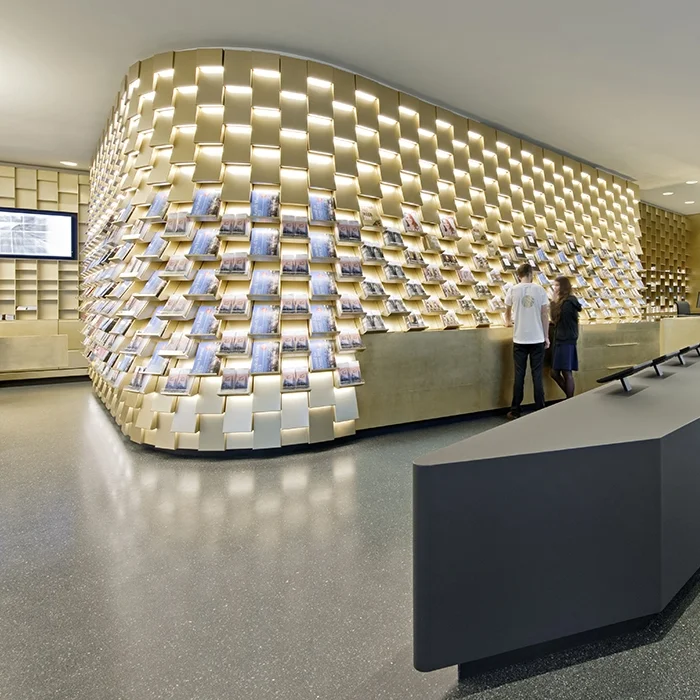 Vienna Tourist Center Designed to Reflect City’s Sense of Invitation and Artistry