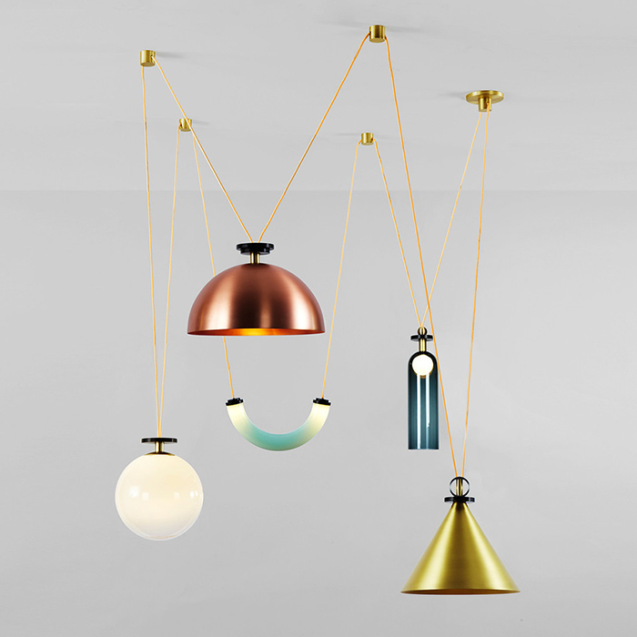 Shape Up Chandelier by Ladies & Gentlemen Studio
