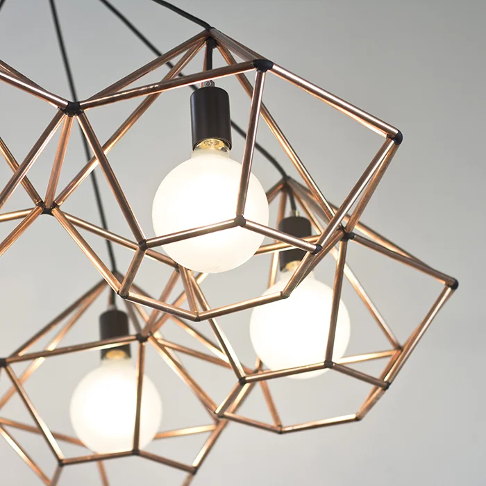 Illumination Innovation: Rough Diamond Chandelier by Ben-Tovim Design