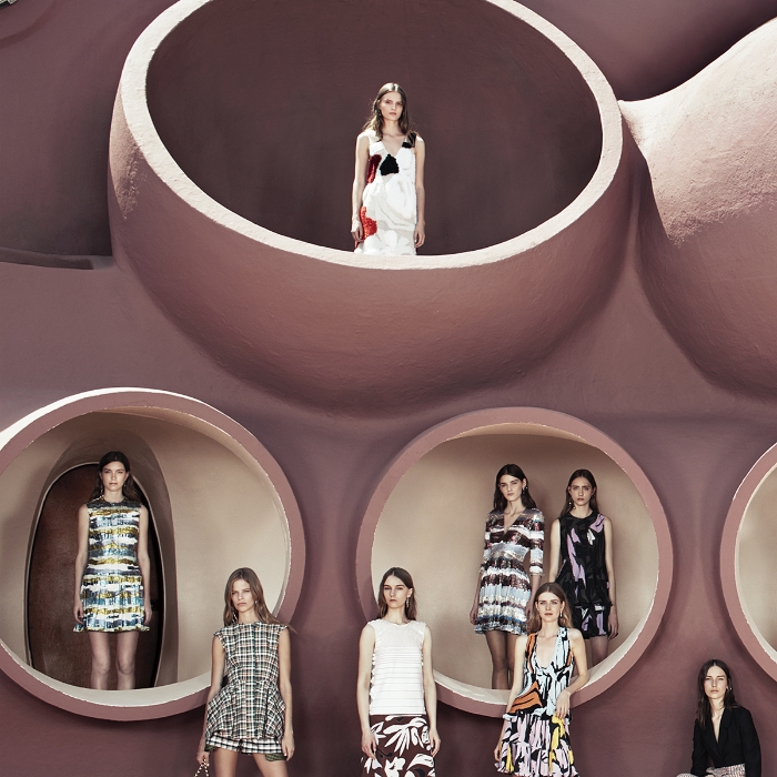 Raf Simons Unveils Dior's 2016 Cruise Collection in the Salons of the Palais Bulles