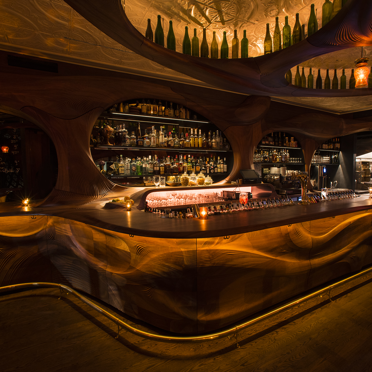 Pintxo: PARTISANS Revisits Art Nouveau with Bar Raval — KNSTRCT