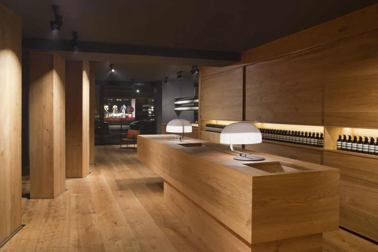 Snohetta carves out Aesop's second Berlin store — KNSTRCT