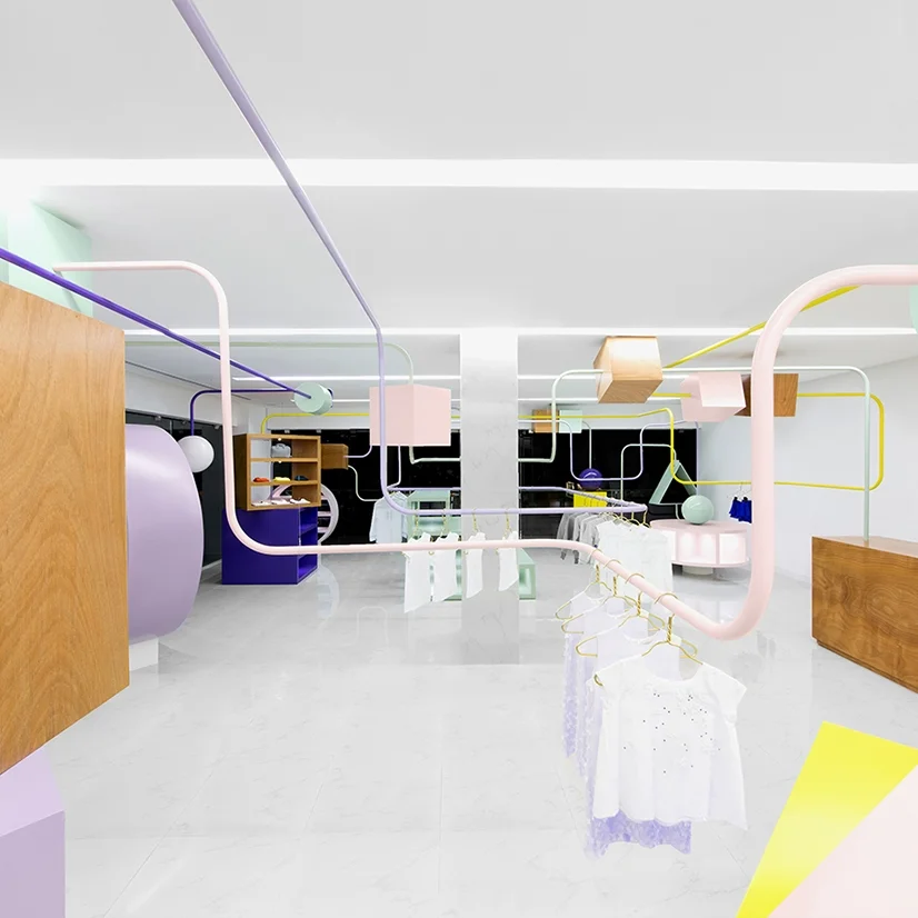 Anagrama crafts didactic bead maze inspired kids' clothing store