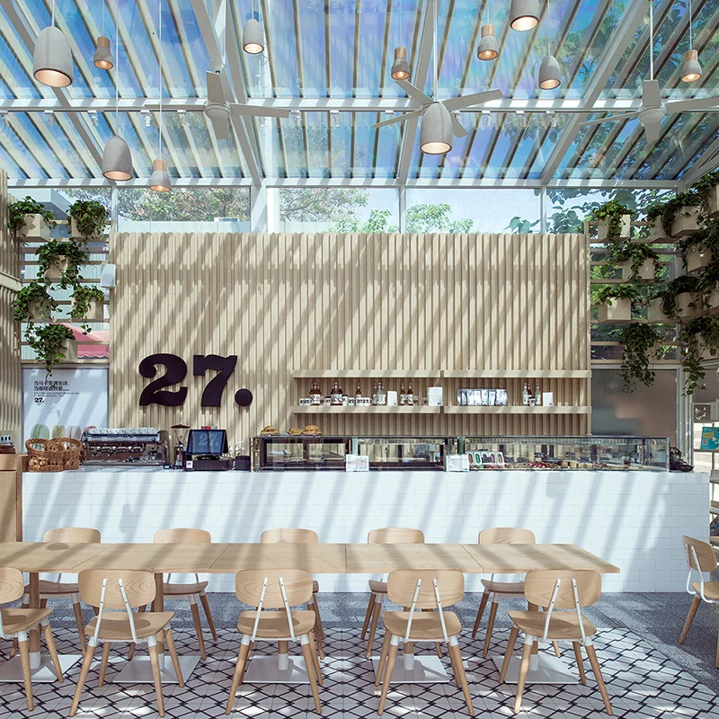Botanical Brew: Four O Nine converts greenhouse into coffee shop in Beijing 